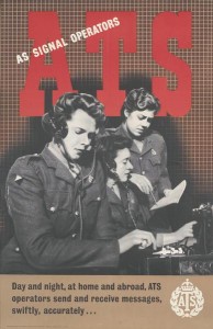 vintage WW2 ATS recruiting poster