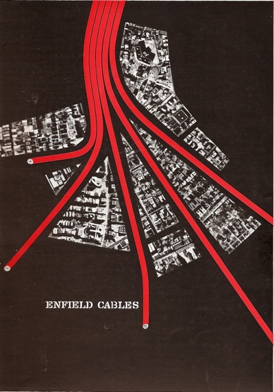 Saul Bass Enfield Cables ad Artist Partners book