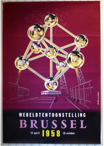Atomium poster from eBay