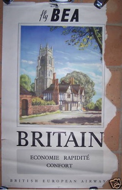 Daphne Padden Britain travel poster