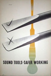 Tom Eckersley Wartime ROSPA poster
