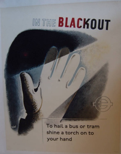 Hans Schleger London Transport vintage poster