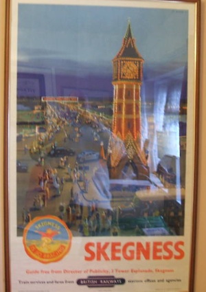 Skegness vintage railway poster from eBay