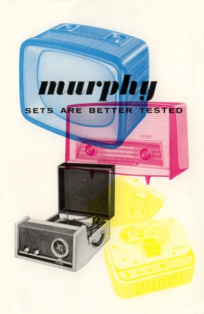 1950 murphy television brochure
