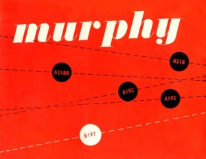 Murphy Irish catalogue