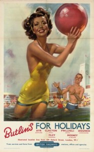 Mervyn Stuart Butlins vintage poster from Christies