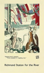 Jean Dupas LPTB Richmond vintage poster Christies