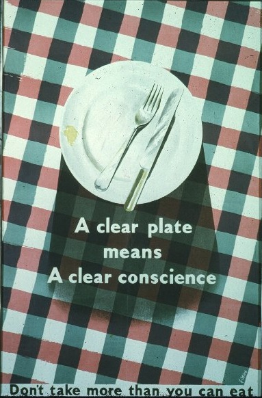 James Fitton WW2 vintage poster clear plate