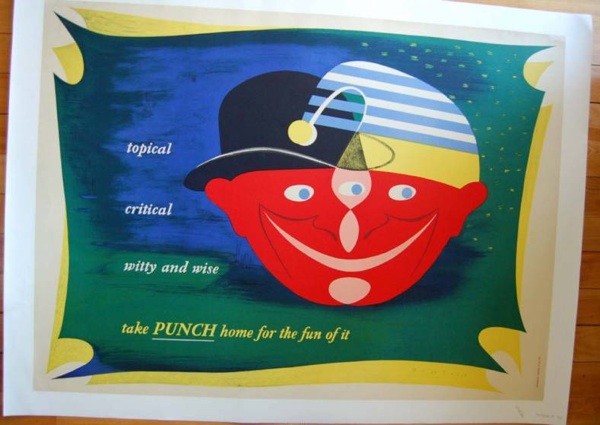 Henrion punch poster from eBay