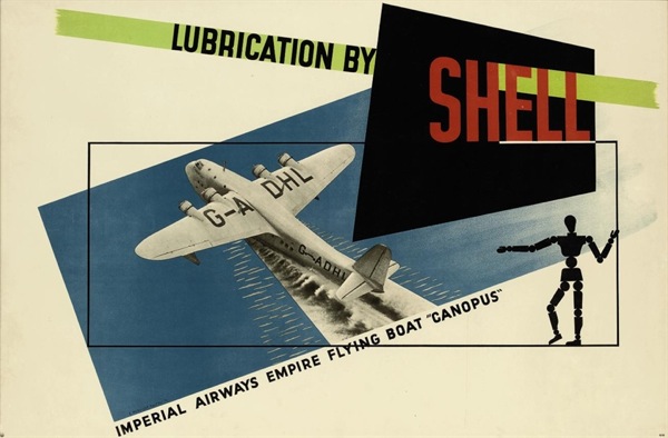 Lubrication by Shell McKnight Kauffer vintage poster Christies