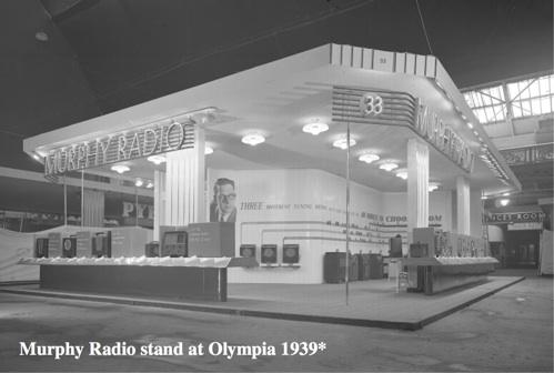 Murphy stand Olympia 1939