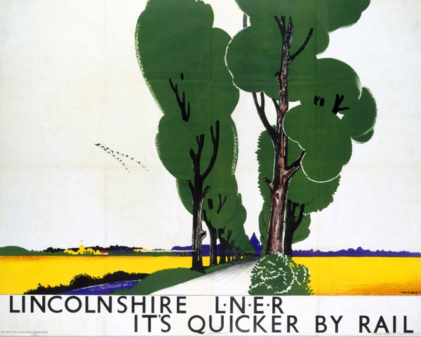 Tom Purvis Lincolnshire LNER vintage poster