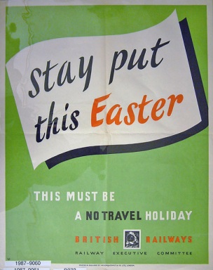 Railway Executive Committee vintage WW2 poster