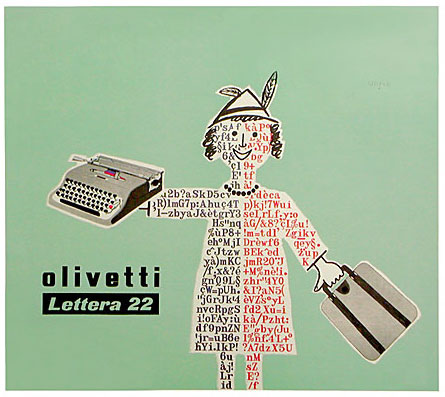 Savignac Olivetti poster 1953