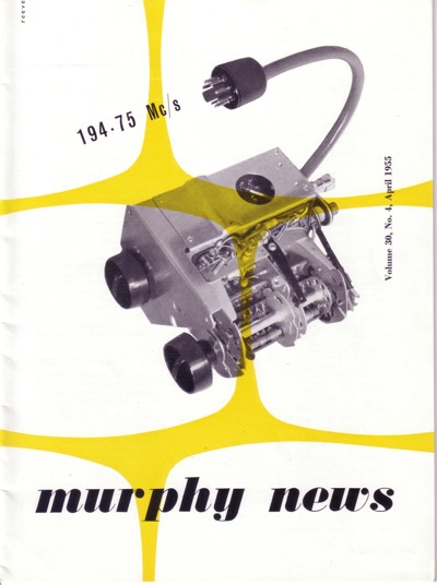 Murphy news April 1955 James Reeve