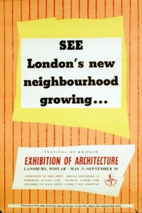 Another poster for Lansbury FoB architecture 1951
