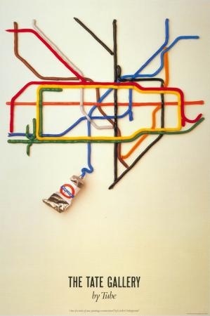 Tate Gallery London Underground Poster 1986