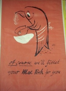 Filleting Macfish poster Hans Schleger