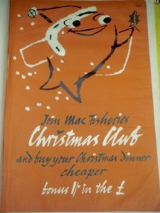 Macfisheries Christmas Club Hans Schleger poster