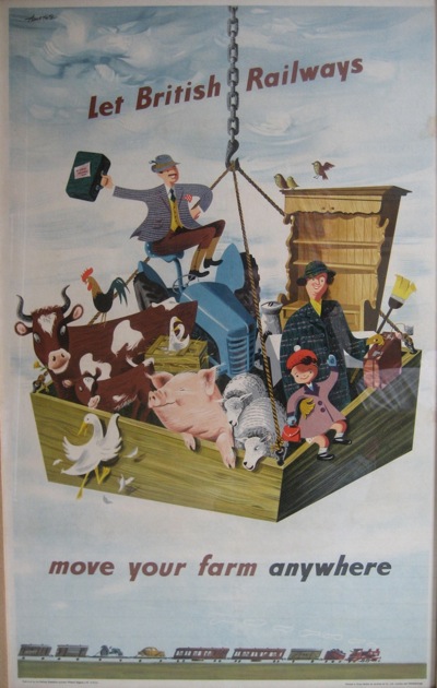 Andre Amstutz Move Your Farm railway executive poster