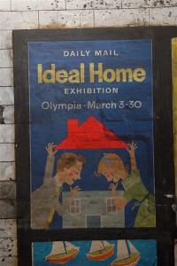 Ideal Home Show poster Notting Hill Gate