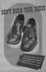 Don't Burn Your shoes vintage W22 poster beverley pick