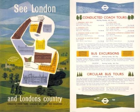 Sheila Stratton London's Country pair poster 1954 London Transport