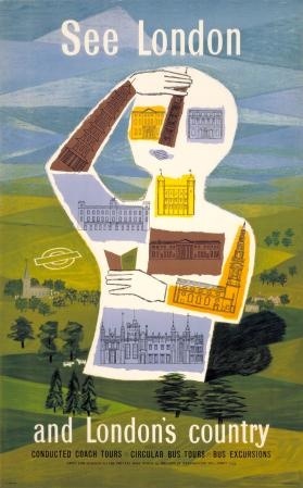 See London and london's country Sheila Stratton vintage London transport poster