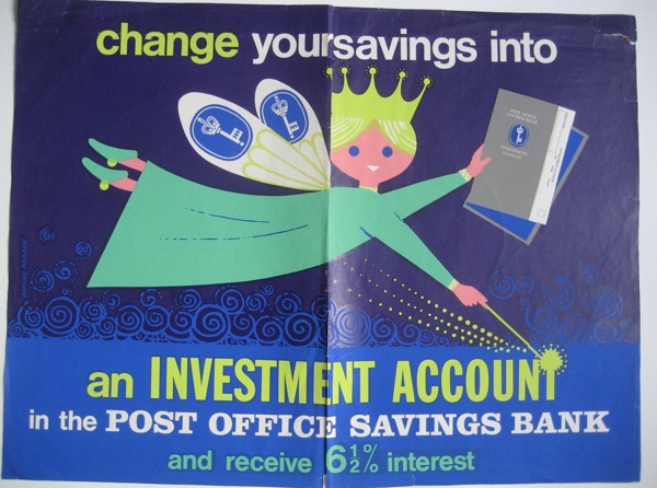 fairy Daphne Padden post office savings bank poster