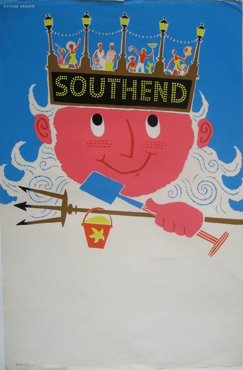Daphne Padden Southend coach poster