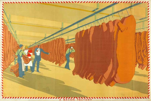Bacon Factory Empire Marketing Board poster