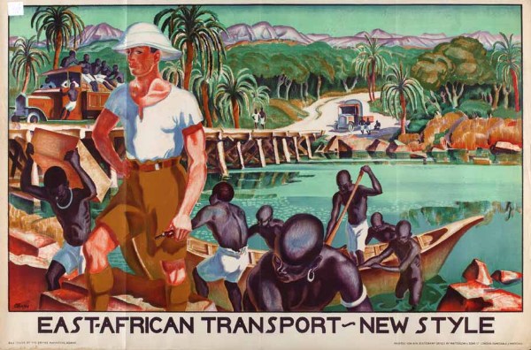 Allinson Empire Marketing Board poster African Transport 