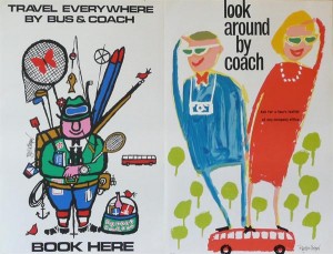 Royston Cooper bus tour posters from Morphets