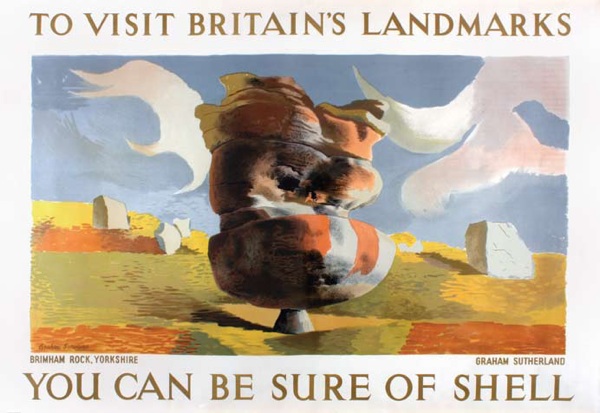 Graham Sutherland Shell poster