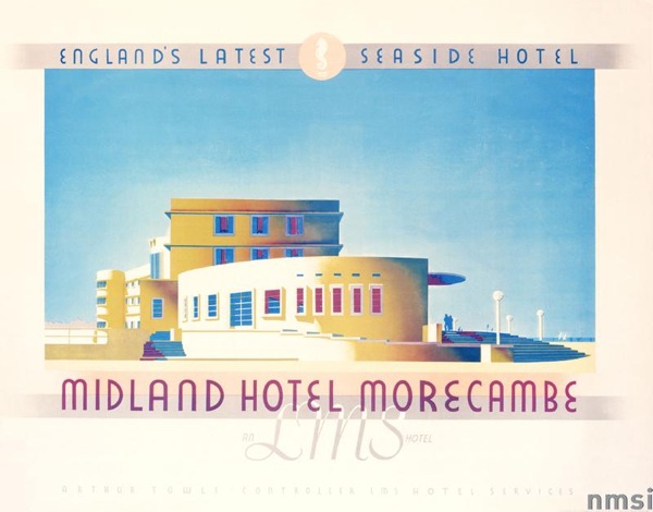 Midland Hotel Railway poster 1933