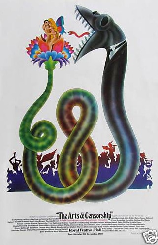 Alan Aldridge Royal Festival Hall poster from eBay