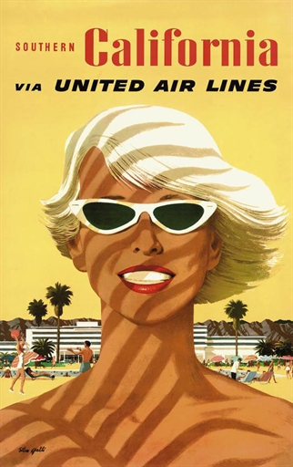 stan Galli california poster 1955
