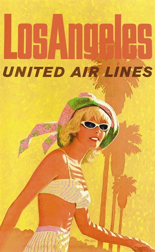 Stan Galli Los Angeles poster 1960