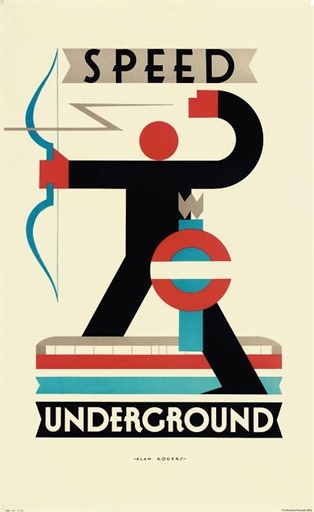 Alan Rodgers London Transport poster 1930