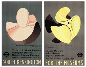 Edward Wadsworth London Transport pair poster 1936