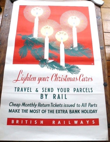 British Railways 1940s Christmas poster