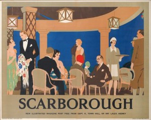 Reginald Higgins Scarborough poster LNER vintage railway poster