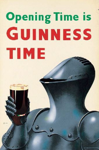 Eric Lander Guinness poster 1956