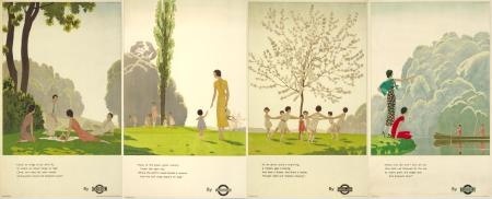 Andre Marty vintage london transport poster 1931 from LT museum