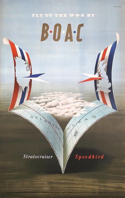 Abram Games BOAC poster 1949