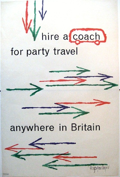 Royston Cooper vintage coach poster