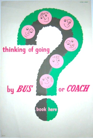 Daphne Padden vintage coach poster on eBay