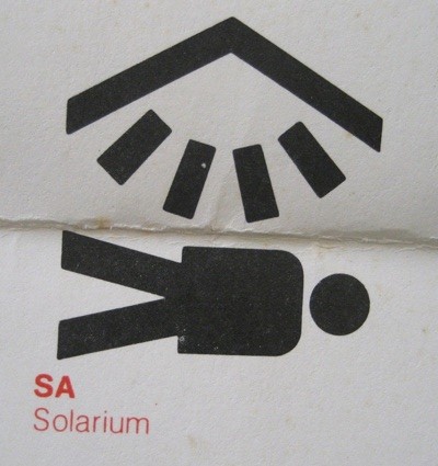 Solarium symbol