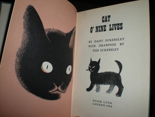 Cat o Nine Lives book tom eckersley from eBay