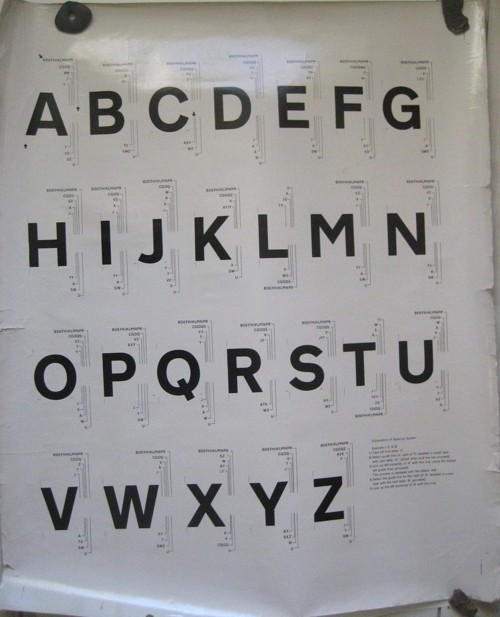 British Railways rail alphabet jock Kinnear display poster